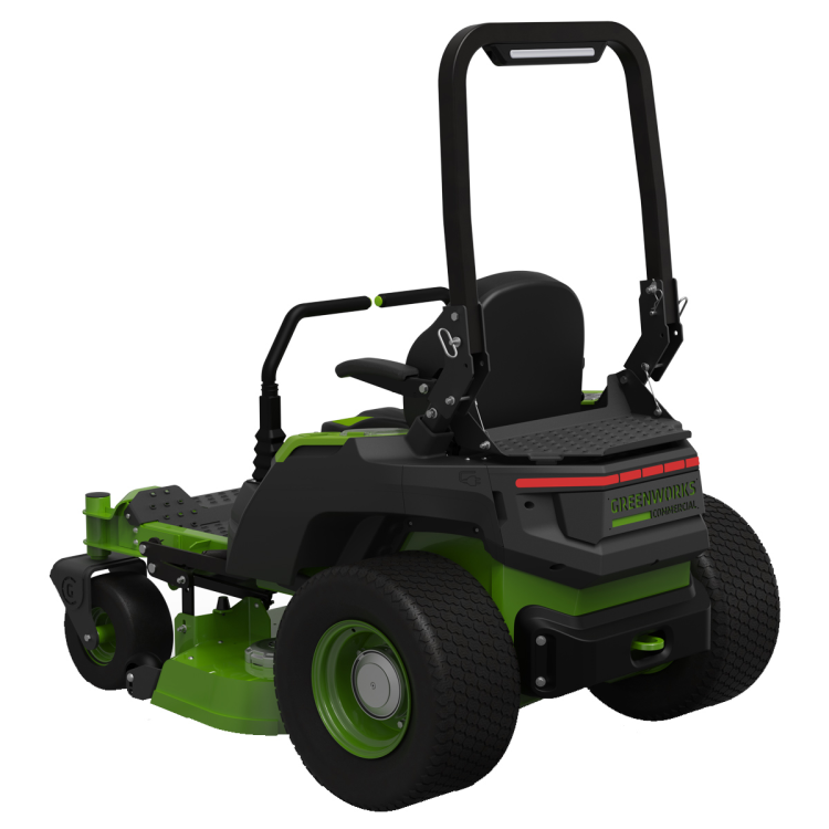 Садовый райдер аккумуляторный Greenworks ZTC152 с нулевым радиусом разворота