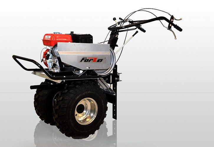 Мотоблок бензиновый FORZA МБН FZ-02-6.5 F | 6,5 л.с | (Широкие колеса, с дифференциалом)