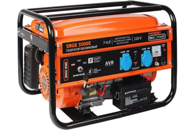 Генератор бензиновый PATRIOT Max Power Srge 3500E