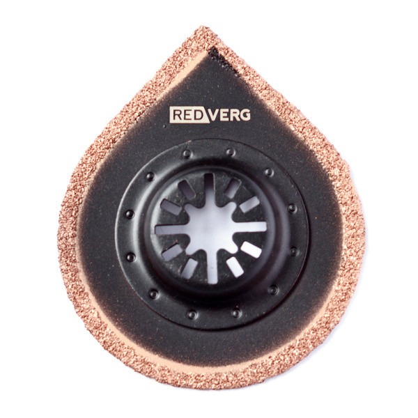 Полотно пильное REDVERG с твердосплавным зерном для МФИ 87х72х0,8мм