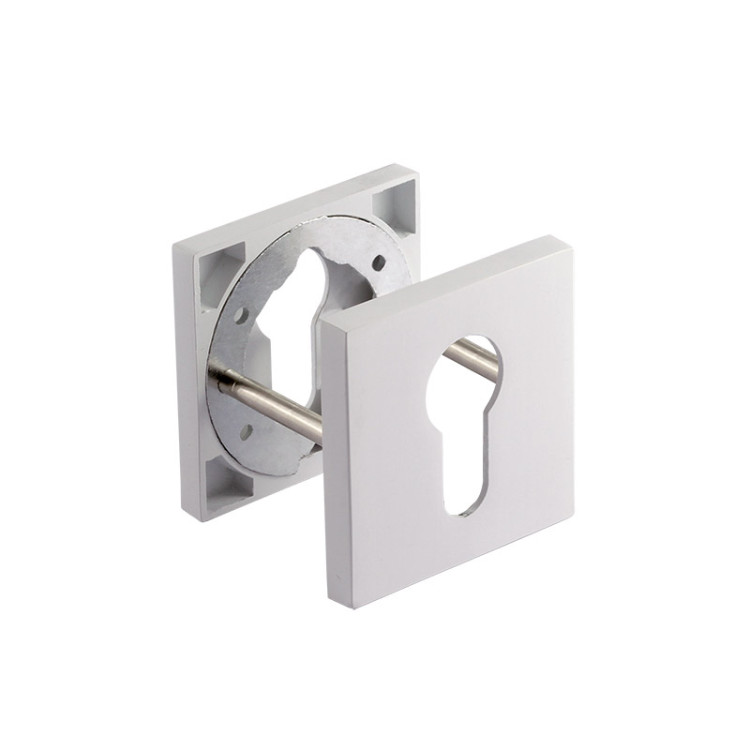 Накладки под цилиндр "NORA-M" НК-К Slim (белый)