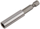 Адаптер для бит, магнитный фиксатор, хвостовик CrV сталь, 60 мм (блистер)