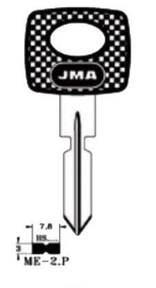 заготовка для ключа ME-2P Silca (0363)