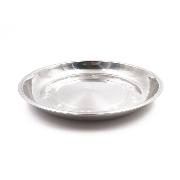 Тарелка "Следопыт" нержавеющая сталь, d 23 см