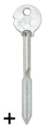 Заготовка для ключа KR-31 GV