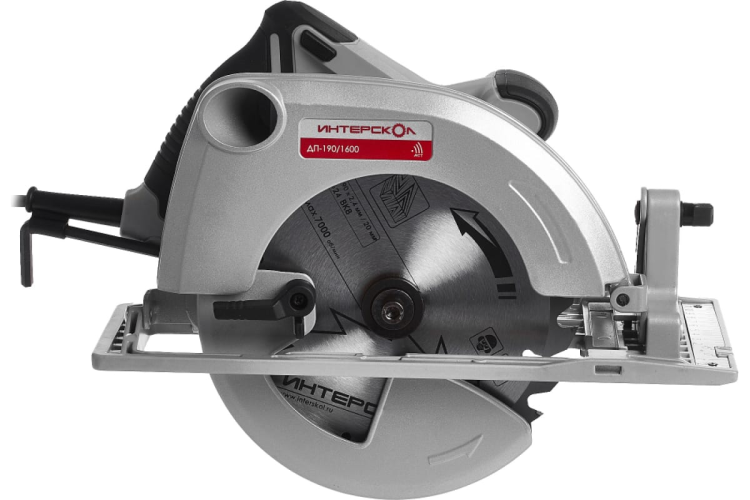 Пила дисковая Интерскол ДП-190/1600
