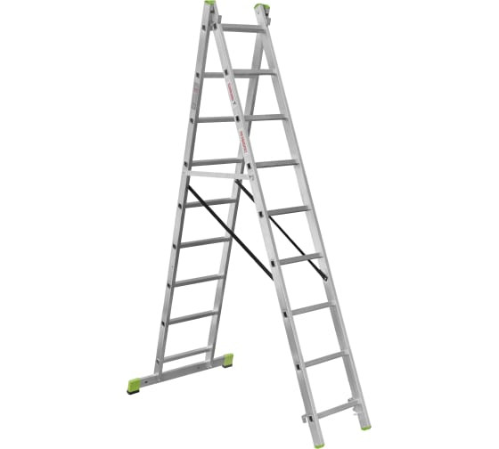 Лестница алюминиевая двухсекционная Perilla 2х8