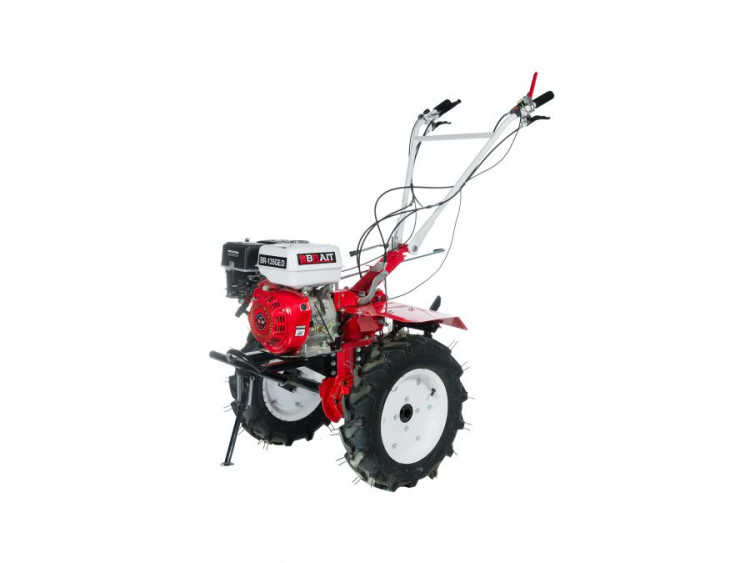 Мотоблок бензиновый BRAIT BR-135GEDPRO | 17 л.с | 3 вперед/1 назад, колесо 6*12, с дифференциалом