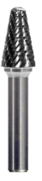 Борфреза коническая закруг., L, 6х10, TC