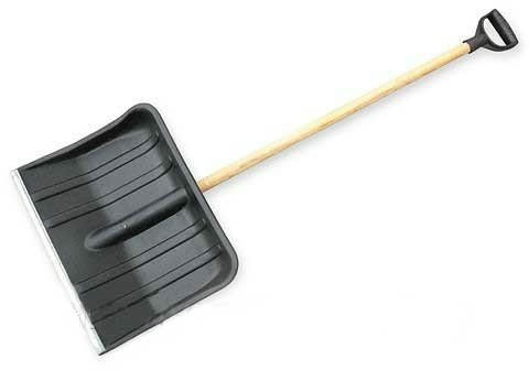 Лопата снеговая Сузун-530 в сборе дерево