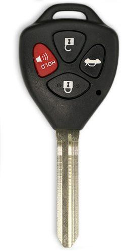 Заготовка для ключа TOYO 15P 4 кнопки евро (НОВАЯ)