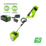 Снегоуборщик аккумуляторный Greenworks GD40SS 2600807UG