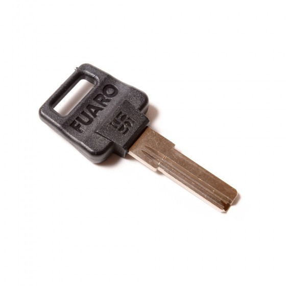 Заготовка для ключа FUARO 28mm под бронь ПЛАСТИК