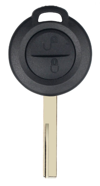 Заготовка ключа HU56RP (HU DHP) Mitsubishi (2 кнопки)