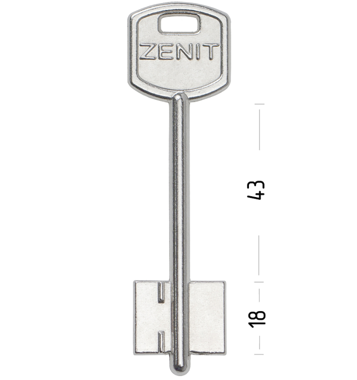 Заготовка для ключа ZNT3D Конаково
