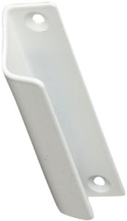 Ручка балконная 1-040Б белая (металл).