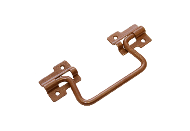 Ручка откидная &quot;Домарт&quot; мод.2 (коричневый металлик) (50)