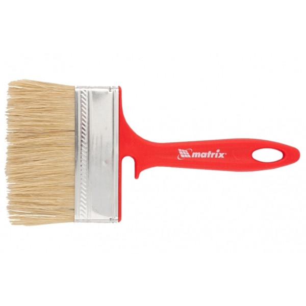 Кисть флейцевая 100мм ( 4") "ЭМАЛИ", натуральная щетина.