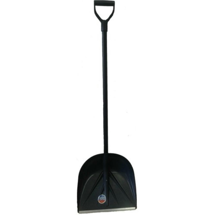 Лопата снеговая Тула в сборе (Санта-чёрный 420х400мм)