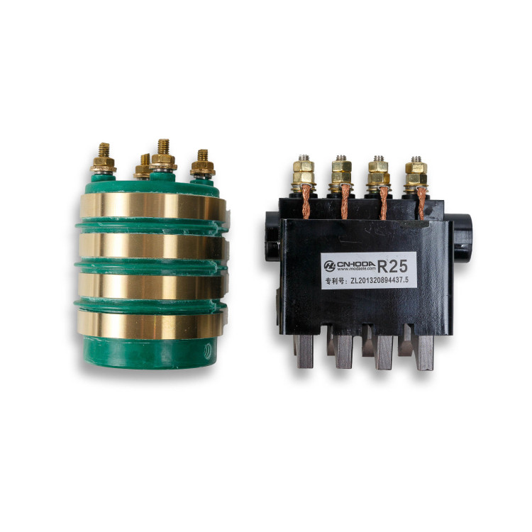 Токосъемный блок 4 кольца в комплекте с щетками для DXDZ