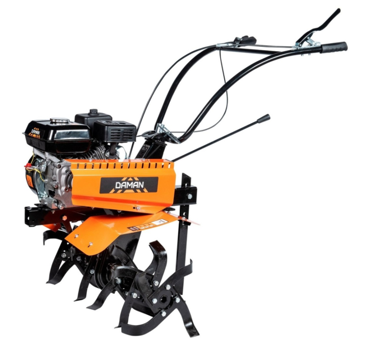 Мотоблок бензиновый DAMAN МБ3 (7л.с) ( Колеса 4*10, 3 вперед/1назад, чугун.редуктор)