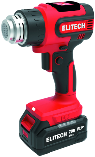 Фен строительный аккумуляторный ELITECH ТВА 20СЛ2 (E2207.009.01)