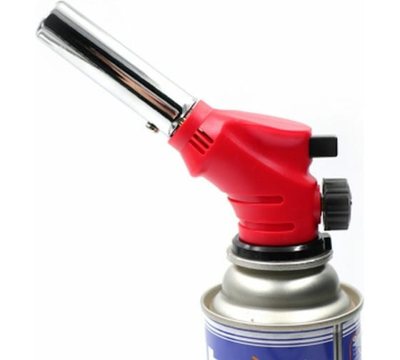 Горелка газовая для цангового баллона, RUNIS Premium P01, пьезо. с газогенер. (цанг.)/80