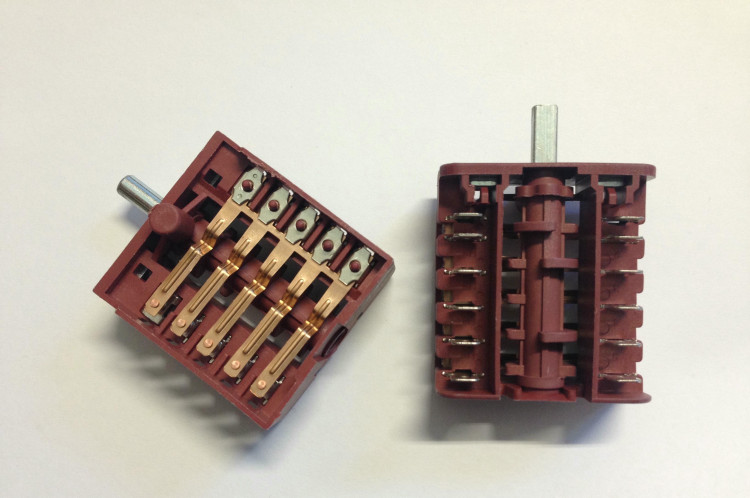 Переключатель режимов мощности конфорки 5-ти позиционный BC5-11/16A/250V/T150