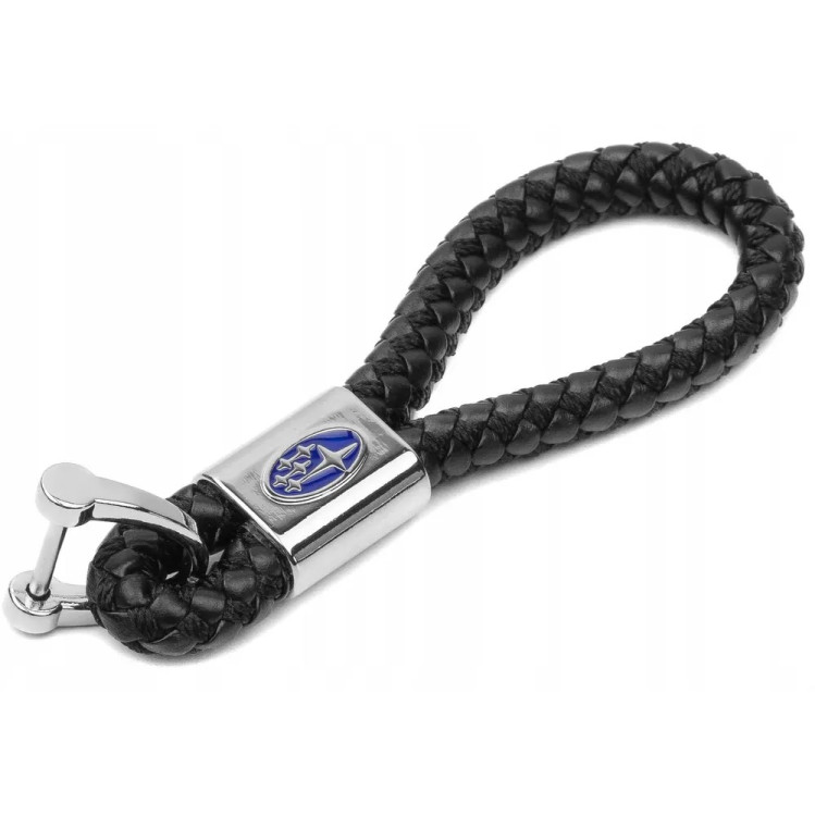 Брелок на ключи "SUBARU" (плетёный)