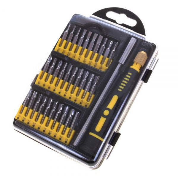 Набор насадок сменных с отверткой для точных работ Калибр НСО-32