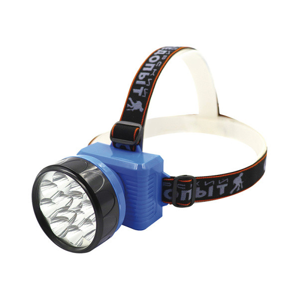 Фонарь налобный "СИБИРСКИЙ СЛЕДОПЫТ-Фара-12", 12L, аккум. 220В