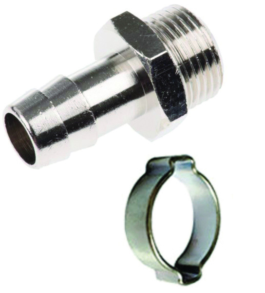 Переходник,1/4&quot;П-елочка12мм+кольцо12х17мм,блистер