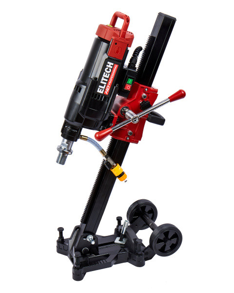 Установка алмазного бурения ELITECH HD CDM 4620E (E2010.001.00) 2500Вт, 1 1/4"/1/2", 630/мин, 76Нм, бетон 205мм, 23кг