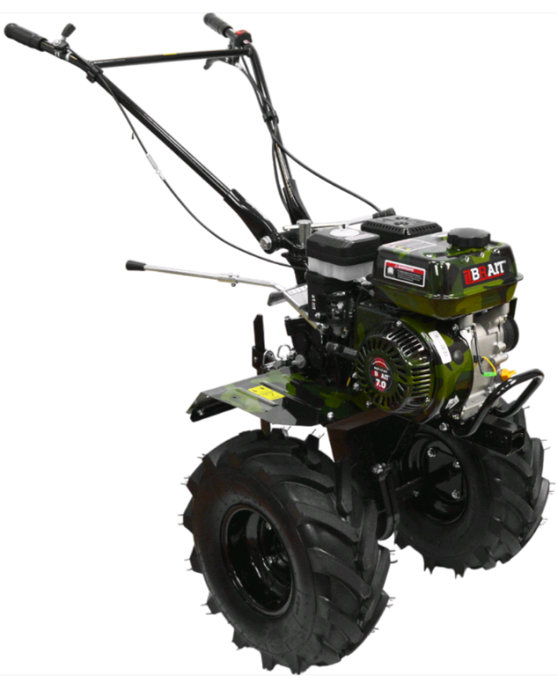 Мотоблок бензиновый BRAIT-303Н | 7.0 л.с | колеса 19*7-8 Extreme, 3 вперед/1 назад