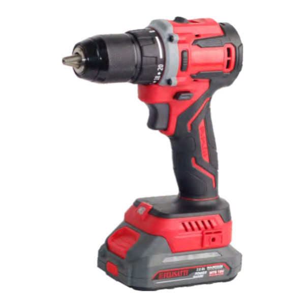 Дрель-шуруп. акк 18В/2Ач х2Li-ion, 60Нм, 0-500 / 0-1500 об/мин, кейс