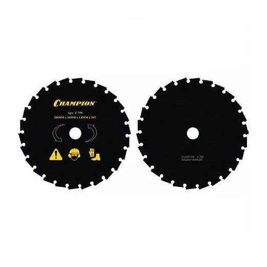 Нож с долотообразными зубцами 26/200/20 (CLS-5800) Champion C5109