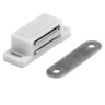 Магнит мебельный 41мм (Белый) (48)