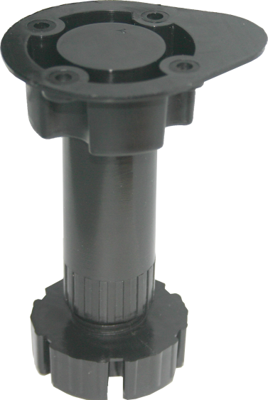 Опора кухонная регулируемая Н 95-130 пластик (50)