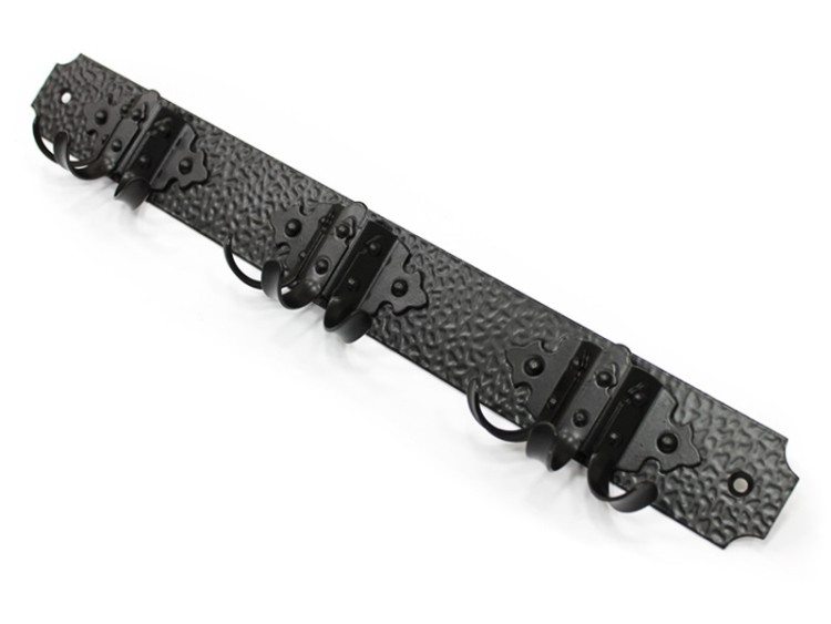 Вешалка настенная 3К-S НОЭЗ черный матовый (2)