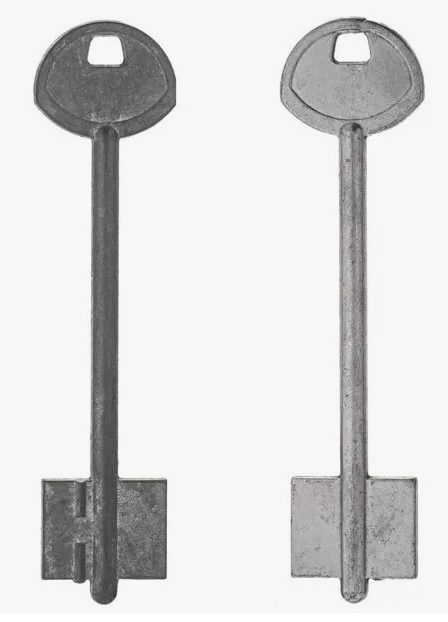 Заготовка ключа ГАРД-6 силумин