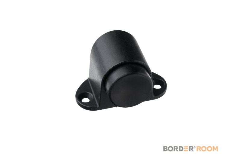 Ограничитель двери "BORDER" В4 черный (69530)