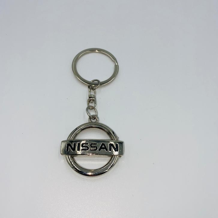 Брелок на ключи "NISSAN" (хром)