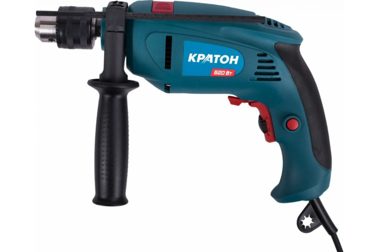 Дрель ударная Кратон PD-620K + кейс