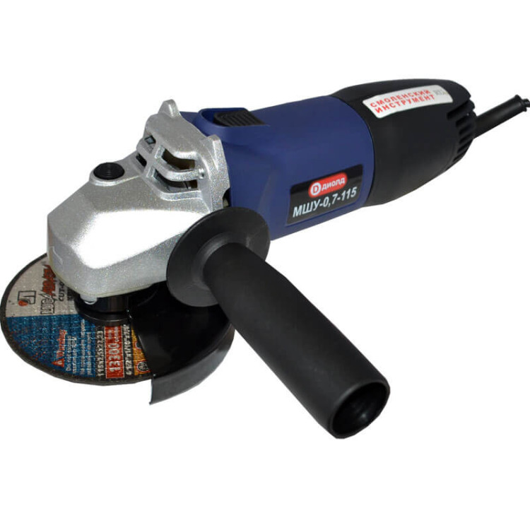 Угловая шлифмашина Диолд МШУ-0,7-115