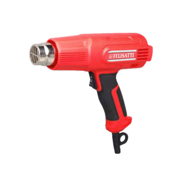 Фен технический 2000Вт, регул. темп, 2 насадок