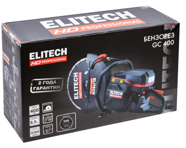 Бензорез ELITECH HD GC 400 (E2103.002.00)