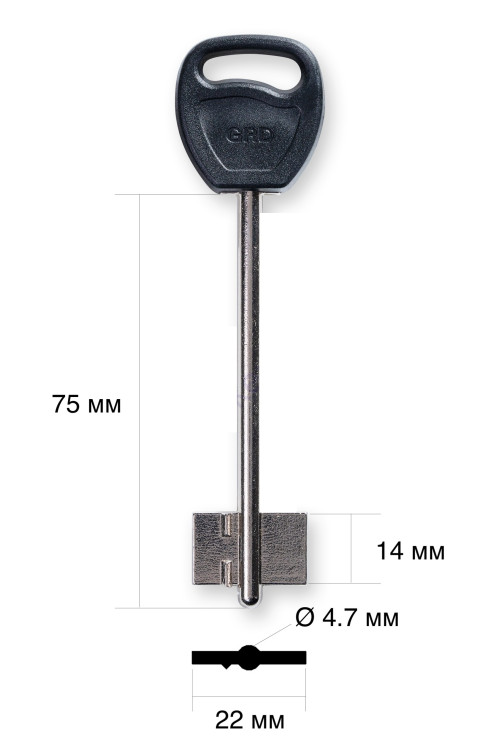 Заготовка для ключа ГАРД-11ПЛ Конаково