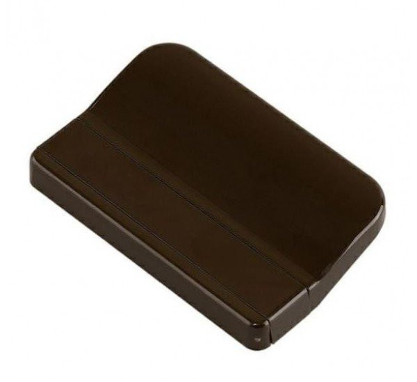 Ручка балконная прямоугольная ПВХ коричневая