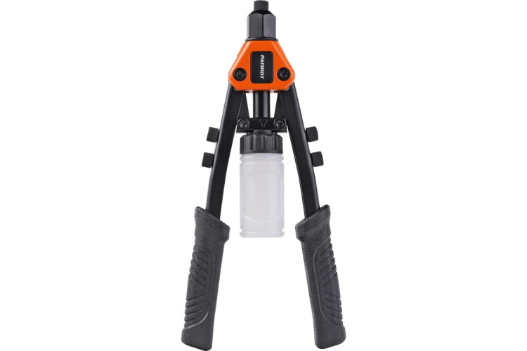 Заклепочник Patriot RDP 280 двуручный,компактный, контейнер, 2,4-4,8мм