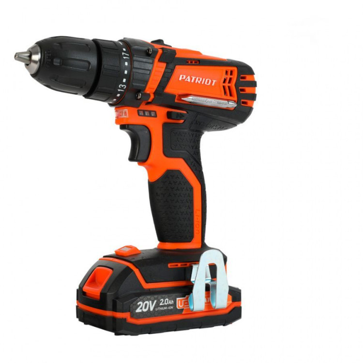 Аккумуляторная дрель-шуруповерт PATRIOT BR 201UES Li-lon